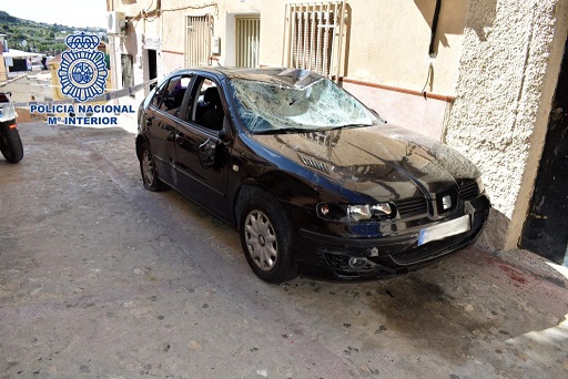 La Policía Nacional detiene en Jaén a cuatro personas que participaron en un tiroteo.