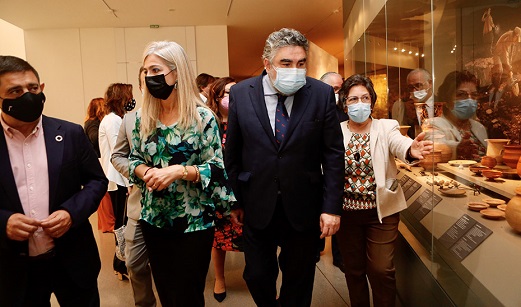 Del Pozo destaca el impulso al Museo Íbero de Jaén con fondos de la Junta y una exposición a fin de año.