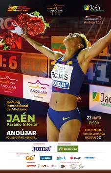 Andújar acogerá el 22 de mayo el Meeting de Atletismo “Jaén Paraíso Interior”, que regresa tras el parón por la pandemia.