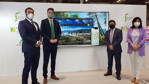 Diputación renueva la promoción digital de la provincia con una nueva plataforma de Jaén, Paraíso Interior.