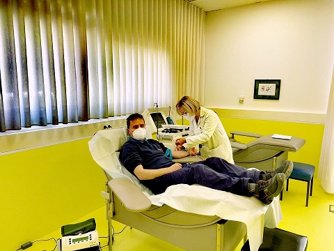 El Centro de Transfusión registra 156 donaciones de plasma hiperinmune.