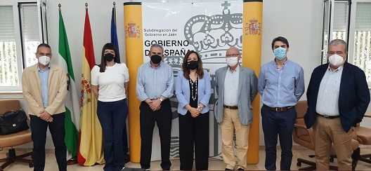 La subdelegada destaca que el Programa de Ayuda Alimentaria reparte en Jaén 424.162 kilos de alimentos a 23.204 jiennenses en riesgo de exclusión.