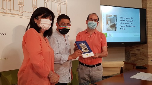 El IEG digitaliza el archivo de Amigos del Ferrocarril, con fondos sobre la historia ferroviaria jiennense desde 1894.