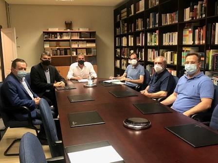 Diputación y Federación Española de Ajedrez ultiman los preparativos del Festival de Ajedrez que se celebra en agosto.