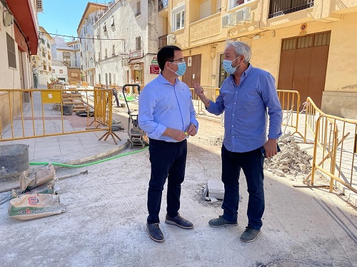 El Ayuntamiento de Andújar a punto de concluir las obras de remodelación de la calle Truco.