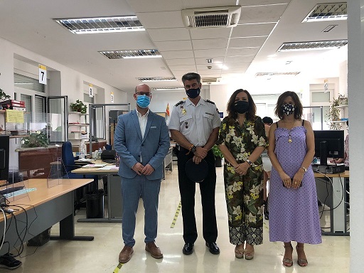 La subdelegada destaca las mejoras que se han desarrollado en la tramitación de procedimientos en la Oficina de Extranjería.