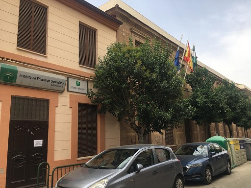 Educación invierte 545.000 euros en la reforma del edificio del IES Santa Engracia de Linares.