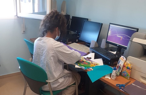 El Aula Hospitalaria del Hospital Alto Guadalquivir atiende a 96 alumnos durante este curso escolar.