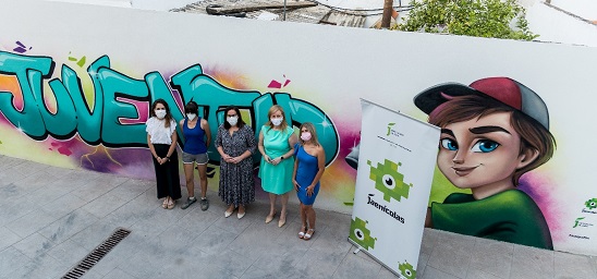 El proyecto Street Art Plus de Diputación lleva el arte joven a seis municipios de la provincia.