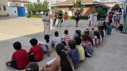 Clausura de la Escuela de Verano de Garantía Alimentaria 2021 puesta en marcha a través del Plan Local de Intervención en Zona Desfavorecida.
