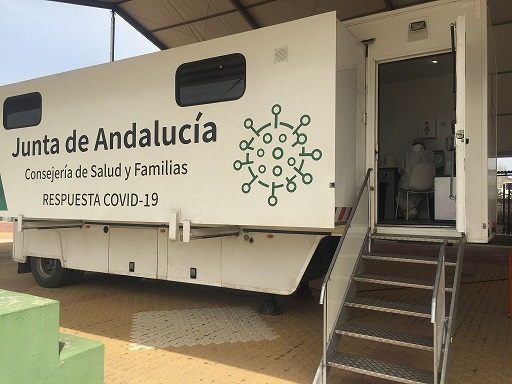 Salud y Familias realiza los cribados de esta semana en 6 municipios de Jaén.