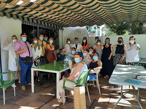 Faisem participa en un taller formativo para conocer y mitigar los efectos del sol y el calor.