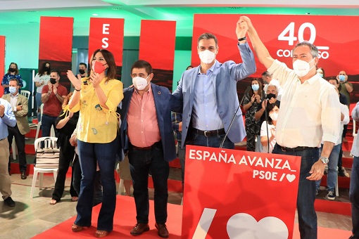 Pedro Sánchez: “El Gobierno de España cumplirá con Jaén”.