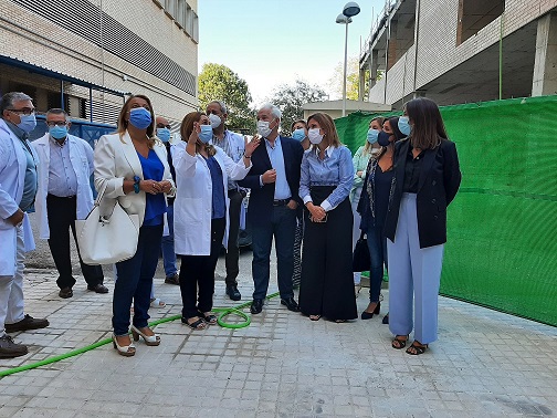 La Consejería de Salud invierte 4,6 millones para distintas actuaciones en el Hospital San Agustín de Linares.