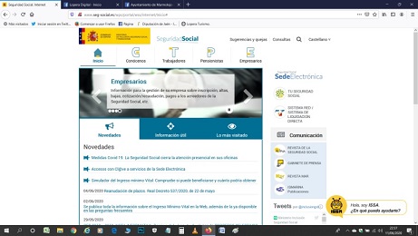 La Seguridad Social amplía los servicios del portal Import@ss y mejora el acceso a toda la información de la vida laboral.
