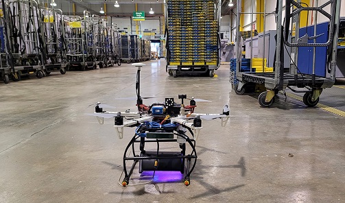 Un dron 100% andaluz para luchar contra el Covid.