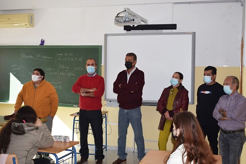 El IES Gamonares de Lopera acogió una charla sobre la prevención del consumo de drogas y alcohol en los adolescentes.