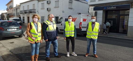 Nuevo impulso de la Consejería de Fomento al Plan Provincial de Mejora de Travesías en cuatro municipios.