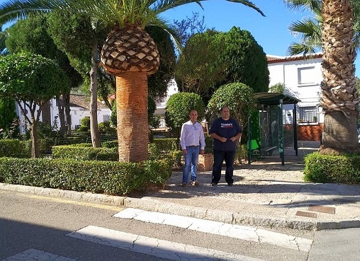 El Ayuntamiento continúa las actuaciones de renovación y mejora de las zonas verdes de las pedanías de Andújar.