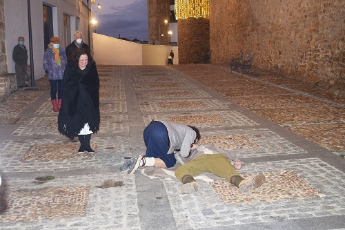 Lopera acogió una teatralización callejera de la Batalla de Lopera.