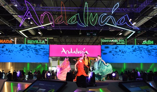 Actividades para todos los públicos centran el espacio de Andalucía en Fitur este fin de semana.