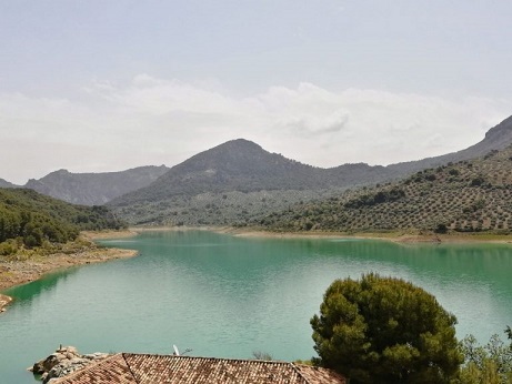 Los embalses andaluces terminan 2021 con un 16% menos de agua que hace un año.