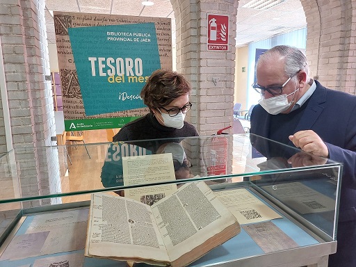 La Biblioteca Provincial inaugura la exposición “Tesoro del mes: Incunable impreso en 1492”.