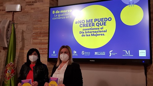 Diputación conmemora el Día de la Mujer con un programa de actividades centrado en la formación en materia de igualdad.