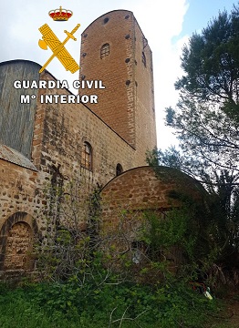 La Guardia Civil está investigando a un varón como presunto autor de un Delito Contra el Patrimonio.