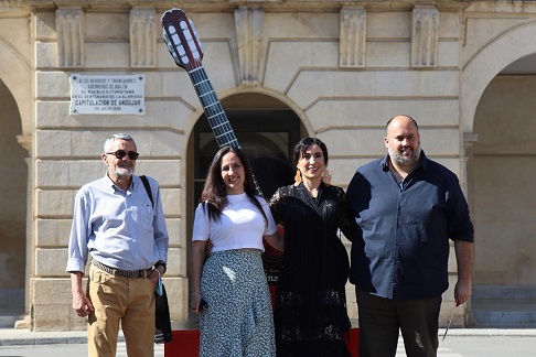 La compañía de baile de María del Mar Ramírez, protagonista en la XXXVI edición del Gazpacho Flamenco de Andújar.
