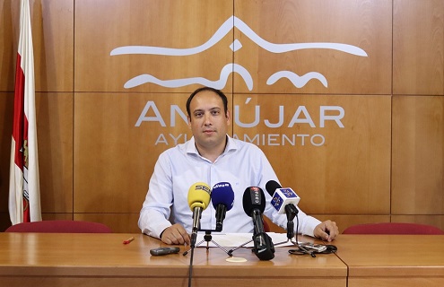 El concejal de Comunicación da a conocer los puntos del próximo Pleno del Ayuntamiento de Andújar.