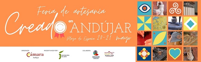 El próximo fin de semana se celebra en Andújar La Feria de Artesanía “Creado en Andújar”.