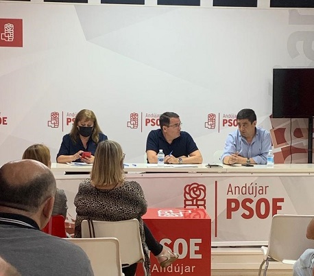Francisco Reyes en Andújar: “Hay que ir a votar el 19 de junio porque Andalucía no se merece el gobierno de la Junta que tiene ahora mismo”.