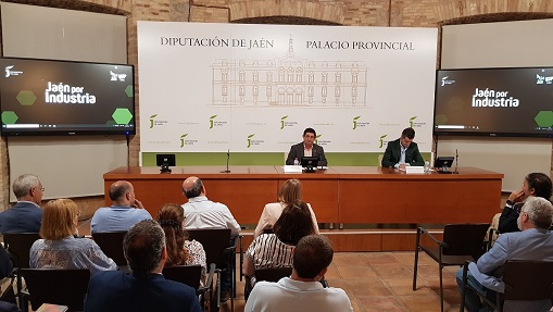Diputación pone en marcha la plataforma “Jaén por Industria” para la promoción y el impulso del sector en la provincia.