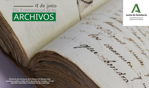 Los archivos andaluces exhiben sus fondos documentales en el Día Internacional de los Archivos.