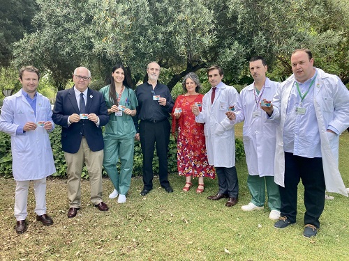 El Hospital Universitario de Jaén rinde homenaje a los donantes de órganos y tejidos.