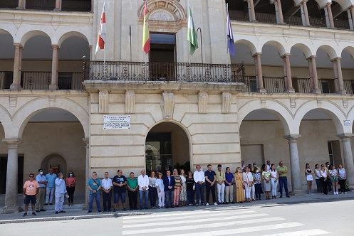 Andújar se suma al homenaje a las víctimas del terrorismo por el 25 Aniversario del asesinato de Miguel Ángel Blanco.