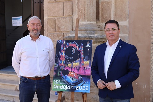 Una pintura del artista andujareño Antonio David Aranda ilustra el Cartel de la Feria de Andújar en honor a San Eufrasio 2022.