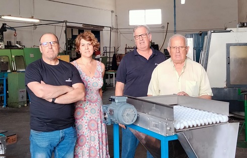 La empresa Javier Camello S.L. recibe la marca Corazón Andaluz.