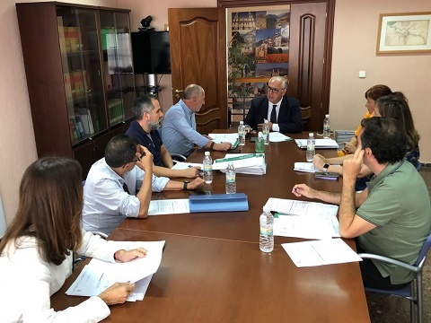 La Comisión de Coordinación Urbanística agiliza la tramitación urbanística de expedientes de Andújar y otros seis municipios.