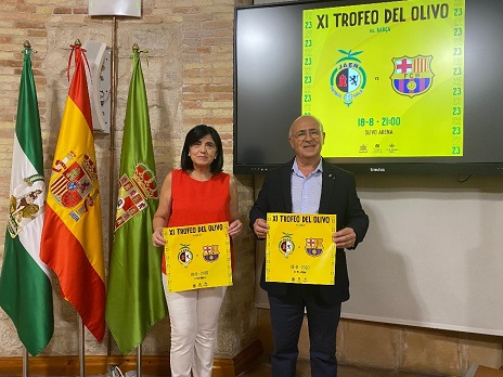 El XI Trofeo del Olivo de Fútbol Sala enfrentará el próximo 18 de agosto al Jaén Paraíso Interior FS y al FC Barcelona.