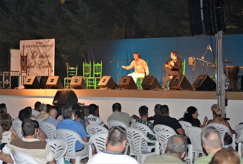 Brilla el arte flamenco en Villanueva de la Reina.