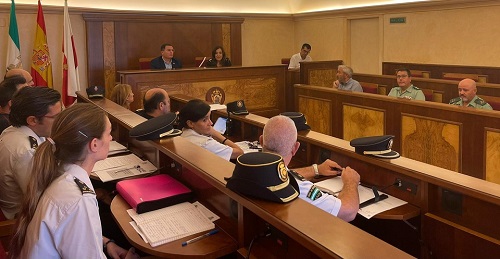 La subdelegada anuncia un amplio despliegue de seguridad con motivo de la Feria de Andújar.