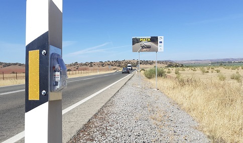 Instalada una barrera virtual en cuatro kilómetros de la A-312 en Vilches que evitará atropellos a linces.