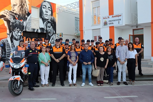 El Ayuntamiento de Andújar culmina las obras de remodelación de la sede de Protección Civil.