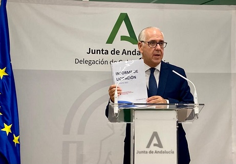 Jesús Estrella valora los importantes avances en la Ciudad de la Justicia y Ciudad Sanitaria de Jaén.