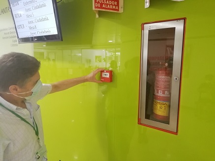 La Consejería de Salud adjudica la reforma para protección de incendios en el Hospital de Jaén.