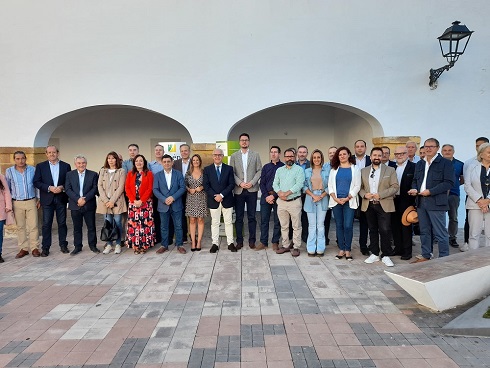 Reyes destaca el potencial turístico de la comarca norte de la provincia donde se invertirán 3,1 millones de euros.