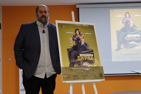 La obra “Descansa en paz” se escenificará en el Teatro Principal de Andújar este viernes.