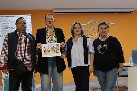 La Barriada Virgen de la Cabeza de Andújar lucirá un mural dedicado a la infancia.